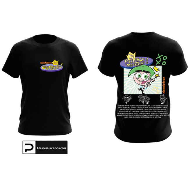 camiseta Los Padrinos Mágicos cosmos