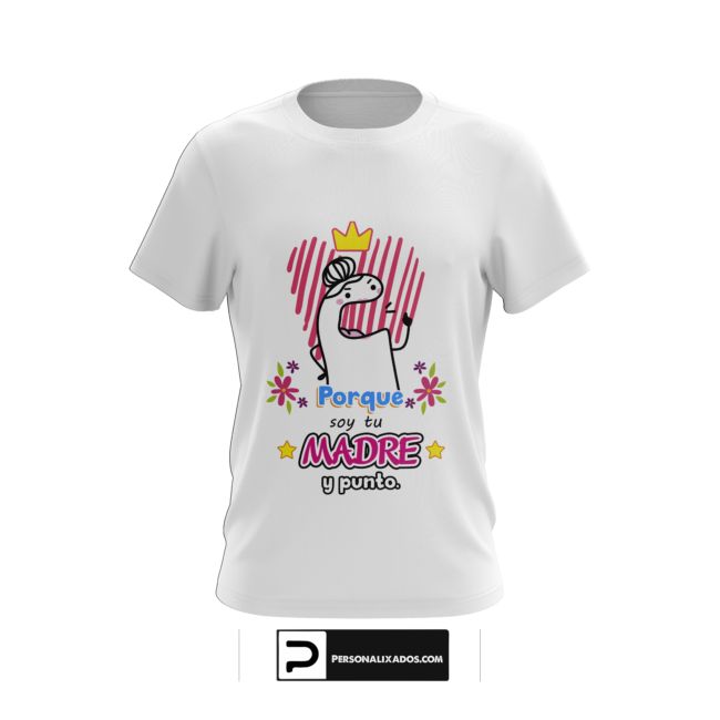 camiseta personalizada soy Madre y Punto